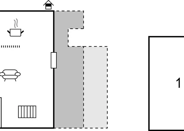 1 Bedroom Awesome In 卡斯塔
